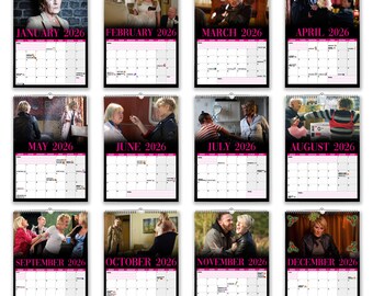 The Calendar King // Here’s Ainsley – 2025 Wall Calendar (Full Colour - View #5