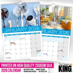 Only Fans - 2026 Wall Calendar // Funny / Quirky / Christmas / Birthday