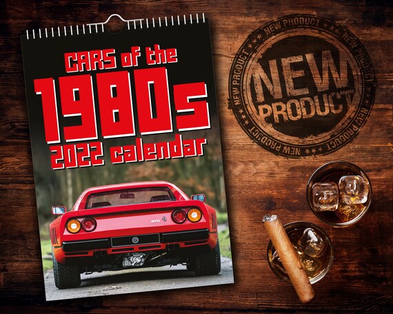 Cars For Christmas 2022 Cars Of The 1980'S 2022 Wall Calendar // Cars / Motoring | Etsy Australia