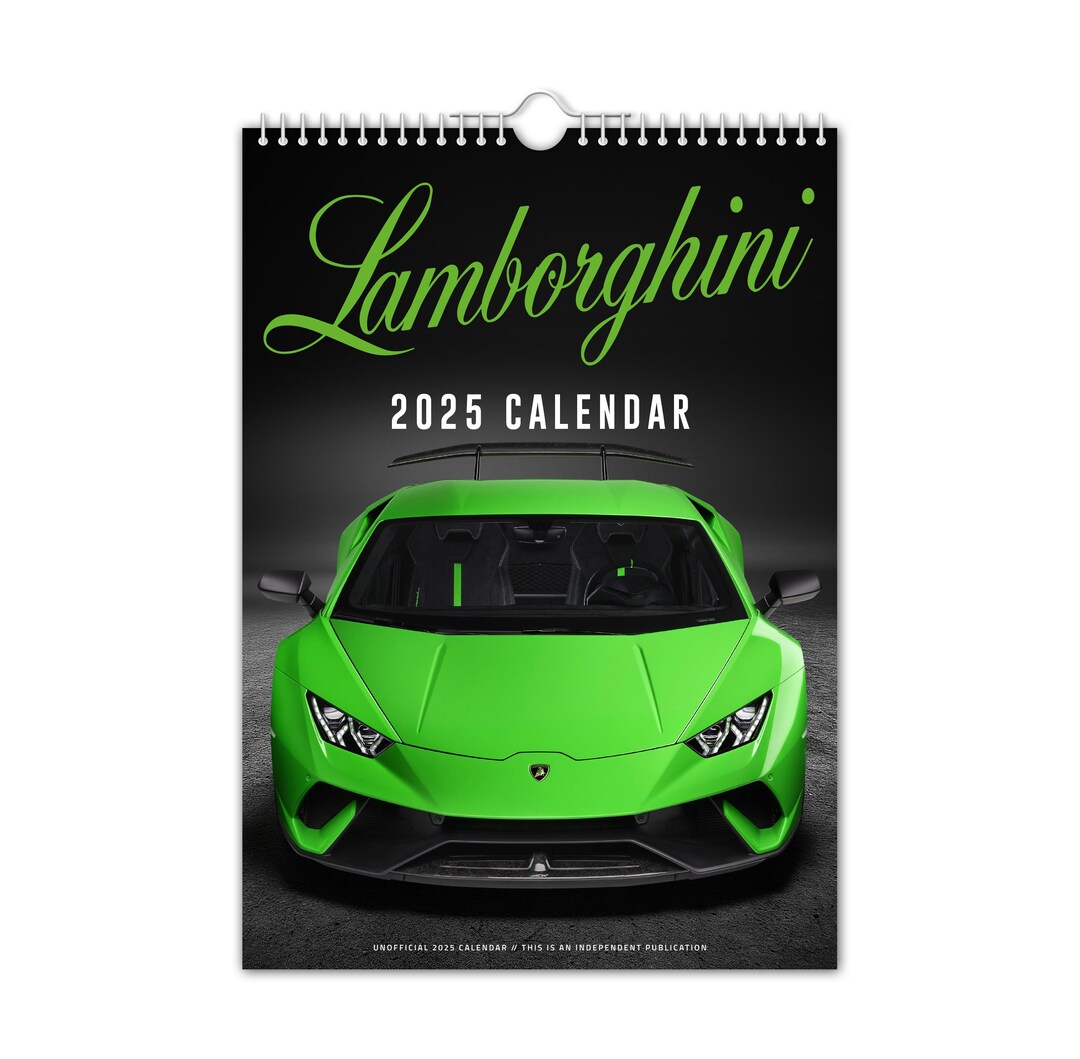 新品！ ランボルギーニ Lamborghini 2025 壁掛けカレンダー il_1080xN.6512504325_8b9y.jpg