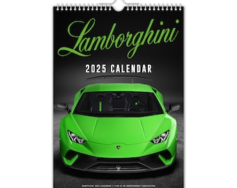 ランボルギーニカレンダー2025 Lamborghini 2025 Wall Calendar - Calendars.com