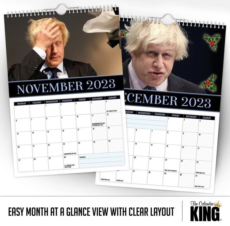 boris-johnson-2023-wall-calendar-funny-quirky-etsy