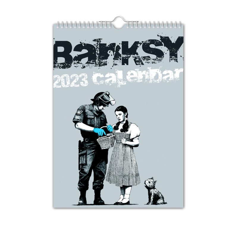 Banksy 2023 Wall Calendar // Art / Creative / Christmas / Etsy Australia