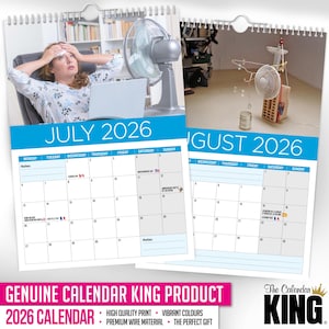 Only Fans - 2026 Wall Calendar // Funny / Quirky / Christmas / Birthday