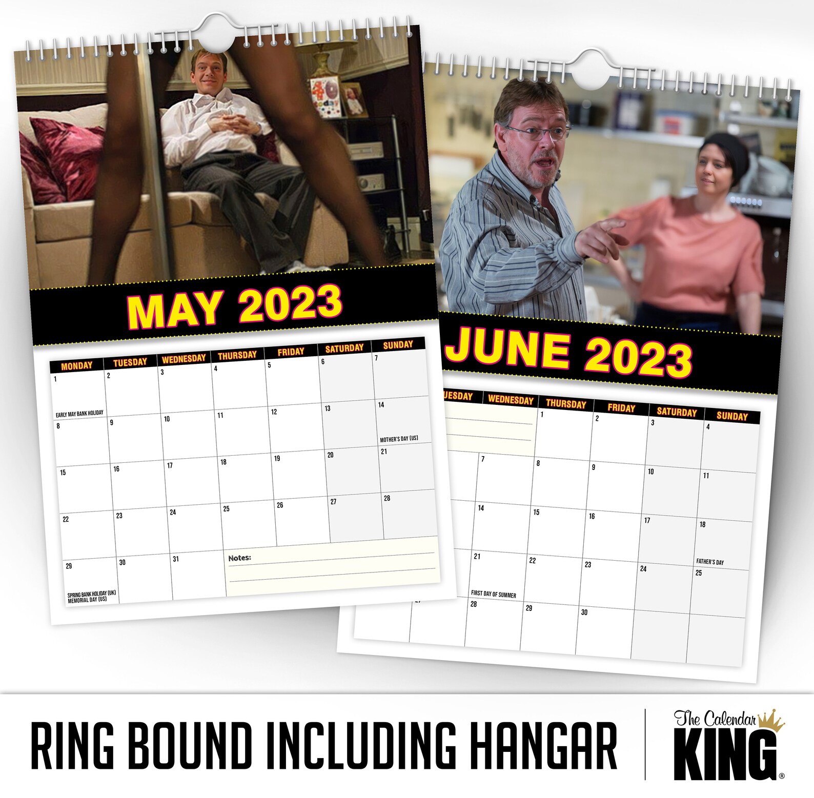 Ian Beale 2023 Wall Calendar // Funny / Quirky / Christmas / Etsy