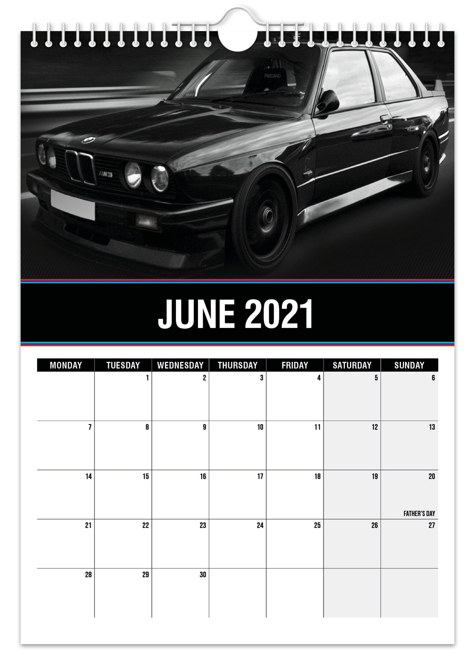 BMW e30 2021 Wall Calendar // Cars / Motoring / Christmas / Etsy
