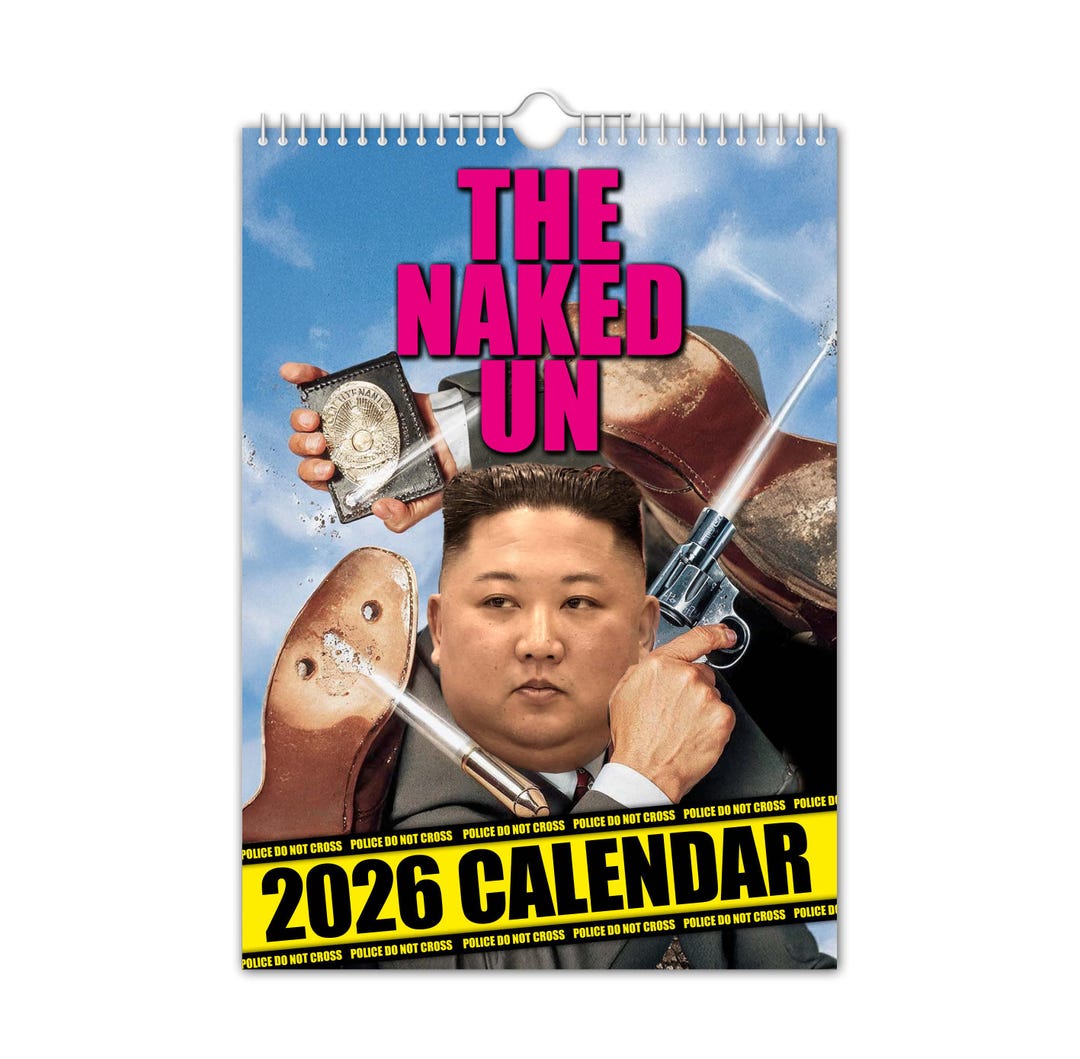 The Nakey Un - 2026 Wall Calendar // Funny / Quirky / Christmas / Birthday / Gift / Present - View #4