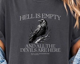Dark Academia Shirt, Shakespeare Quote Shirt, Literary T-Shirt, Aesthetic Tee, Book Lover Gift,  Classic Literature Shirt, Booktok, BO021.1