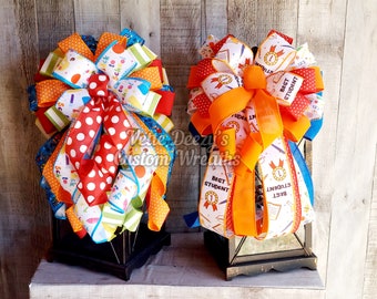 Back to School Teacher Bow, Teacher Door & Classroom Decor