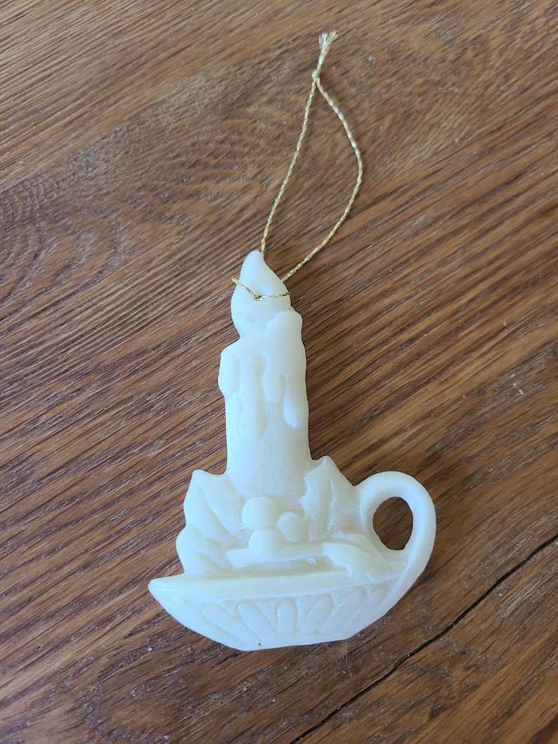 Wax Christmas Tree Ornament Etsy