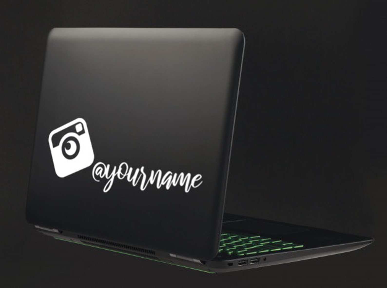 Instagram Tag Your Name IG Tag Sticker Decal Etsy