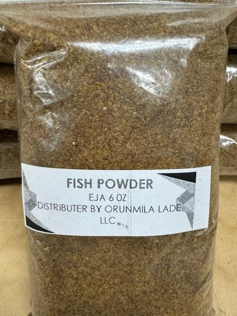 Fish pescado ground molido powder yoruba santeria 6 oz