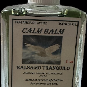 Balsamo tranquilo calm balm oil fragance