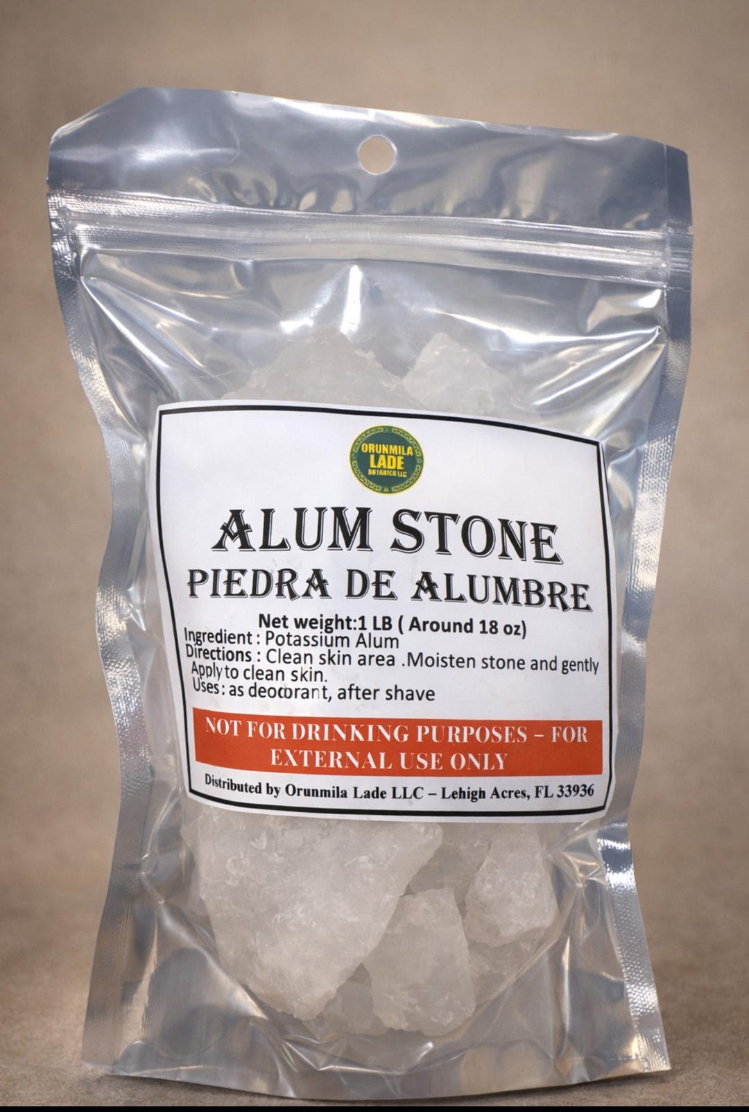ALUM STONE (piedra De Alumbre ) 1 Pound - Etsy