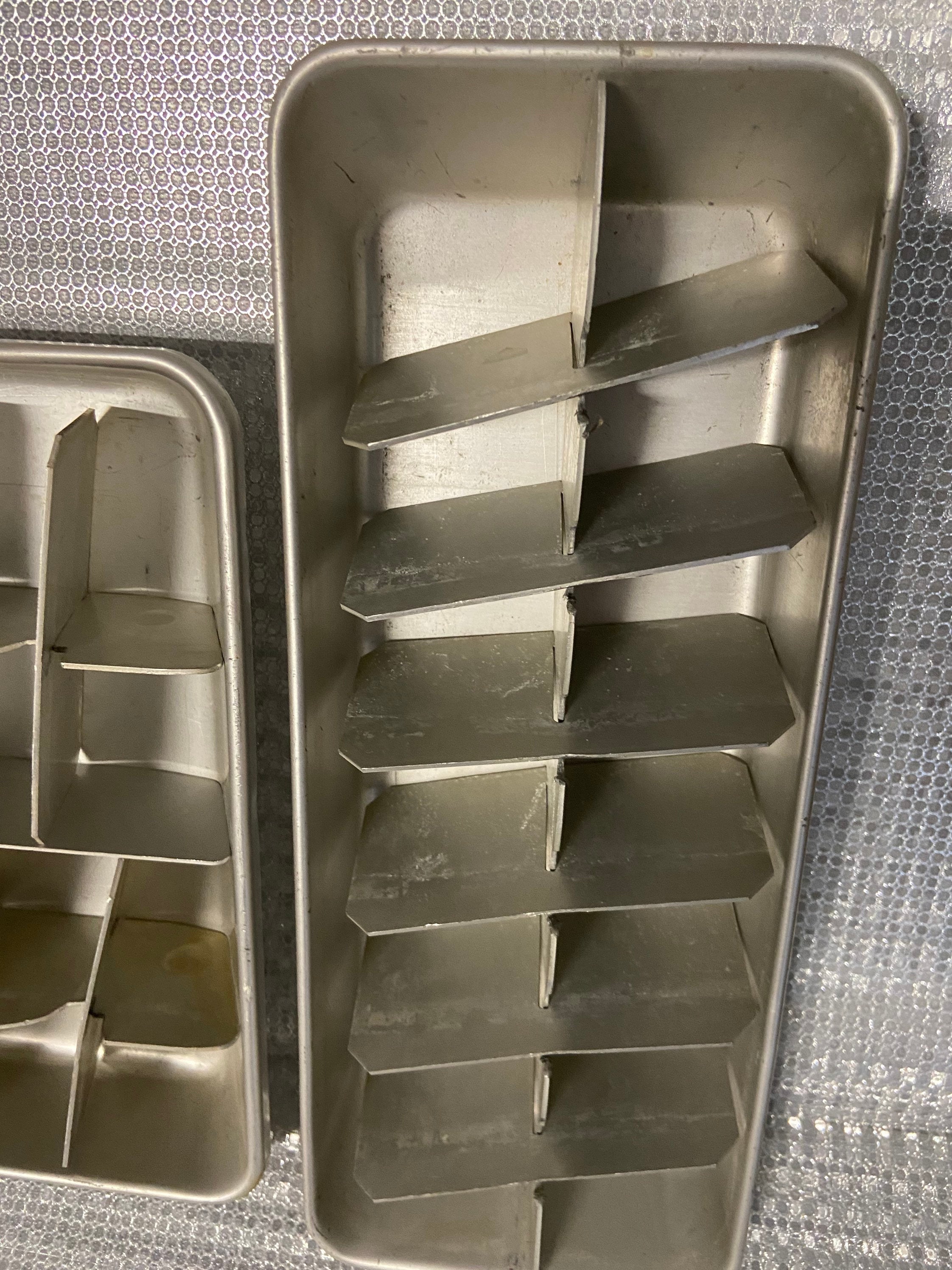 1950s icebox metal ice trays Etsy