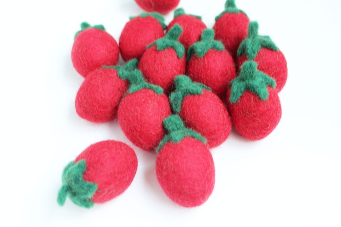 Felt Vegetables | Felt Tomato | Felt Pumpkins | Felt Capsicum | Felt ...