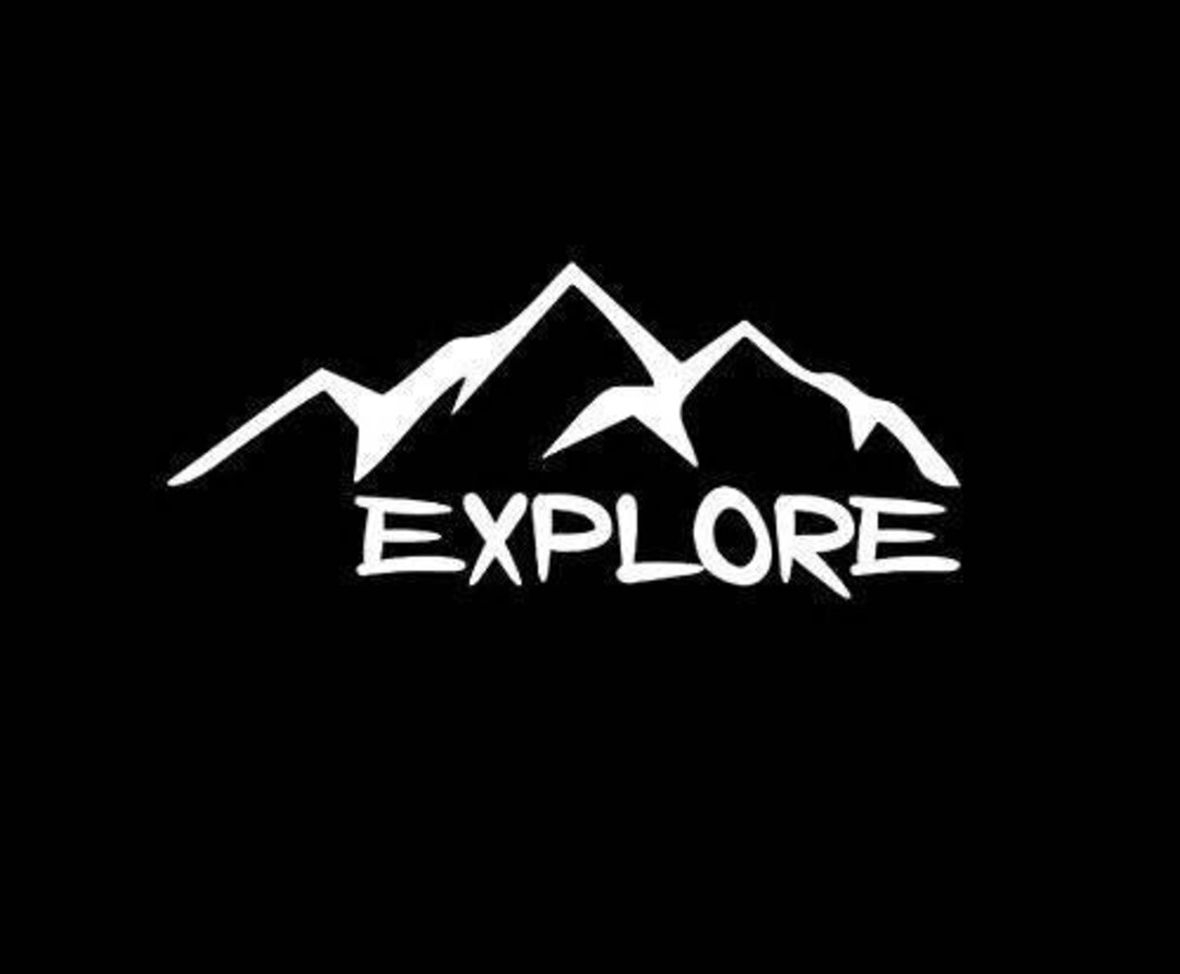 Explore Vinyl Decal Sticker - Etsy