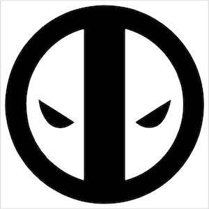 Deadpool vinyl decal stickers for car