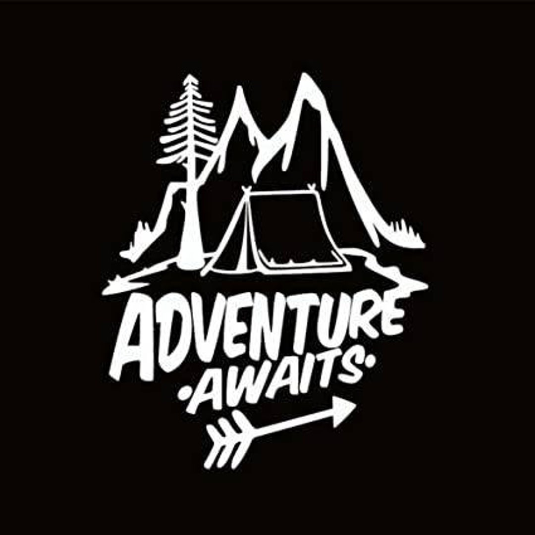 Adventure Awaits Vinyl Decal Sticker - Etsy