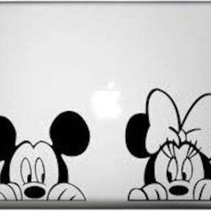 Mickey mouse quotes vinyl decal stickers for cars laptop