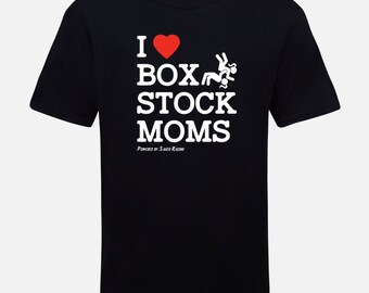 Box Stock Moms Dirt Racing T-Shirt