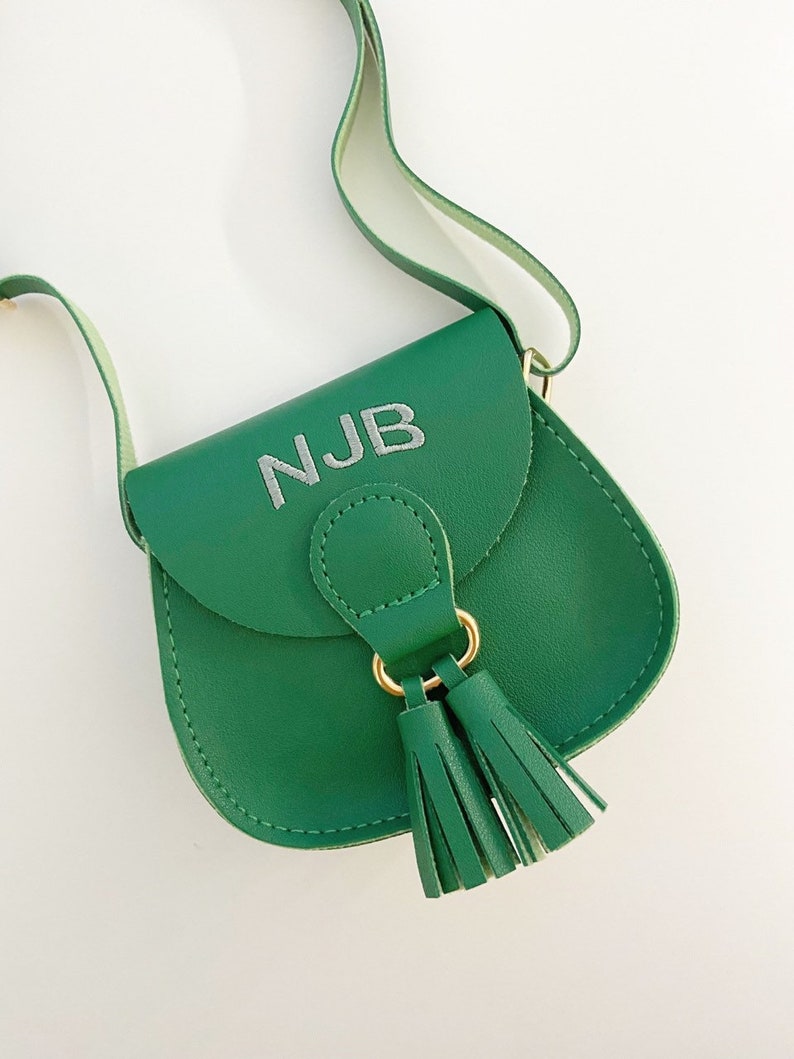 Personalized Girl Purse Mini Faux Leather Bag Toddler Etsy