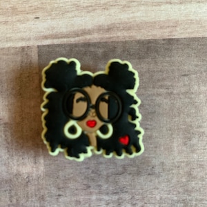 African American Face Shoe Charms / shoe accessories / Shoe Charms /