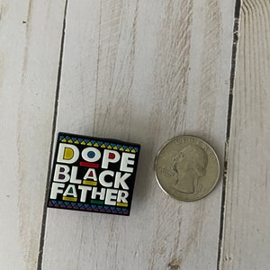 Black Father / Black Shoe Charms / shoe accessories / Black Male / Black King