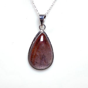 Cacoxenite Super Seven Pendant, Natural Super Seven Necklace, 925 Silver Necklace, Melody Gemstone Pendant, Super 7 Quartz, Sale