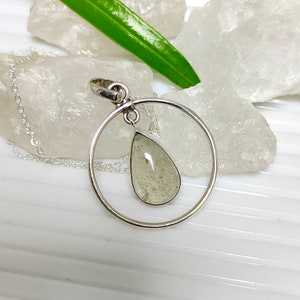 Libyan Desert Glass Pendant, Libyan Desert Glass Necklace, 925 Silver Pendant, Circle Pendant, Gold Tektite Jewelry, Sale