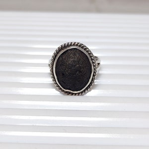 Saffordite Ring, Cintamani Ring, 925 Silver Saffordite Ring, Raw Saffordite Ring, Natural Saffordite, Arizona Saffordite, Sale