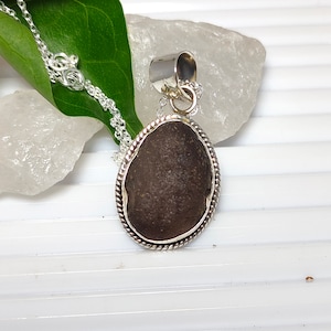 Saffordite (Cintamani ) Pendant,  Saffordite Necklace, 925 Silver Saffordite Pendant, Genuine Saffordite, Natural Obsidian,  Sale