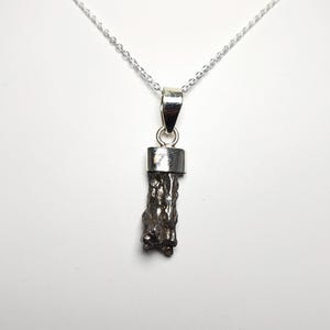 Authentic Campo Del Cielo Meteorite 925 Sterling Silver Pendant