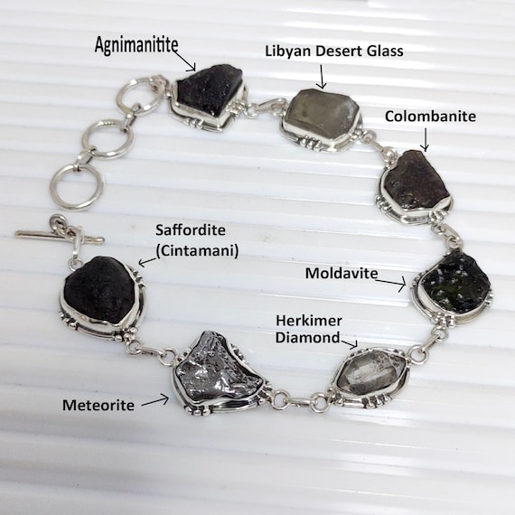 Moldavite bracelet for sale new arrivals