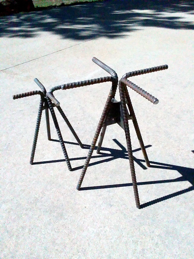 Vertical Fire Pit Stand Large Trivet Dutch Oven Stand Etsy