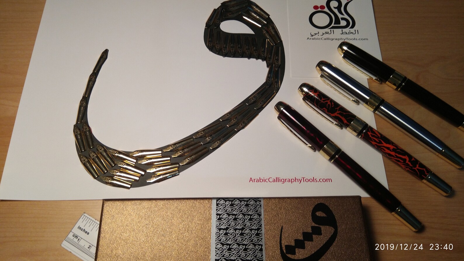 Jinhao Fountain Pen Qalam With Left Oblique Nib for Arabic, Farsi