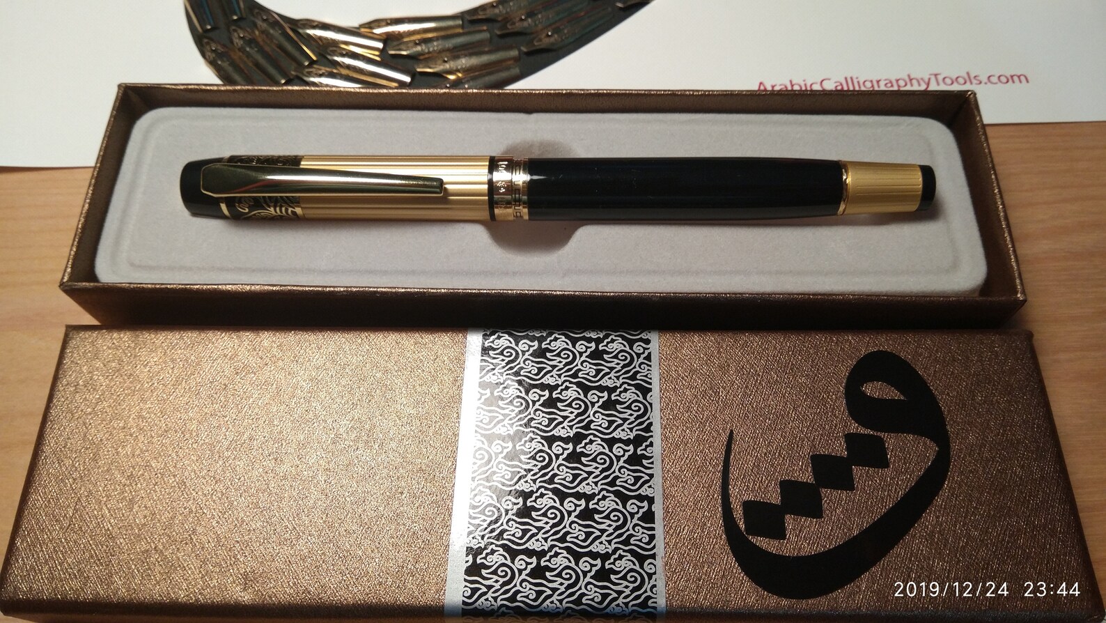 Jinhao Fountain Pen Qalam With Left Oblique Nib for Arabic, Farsi