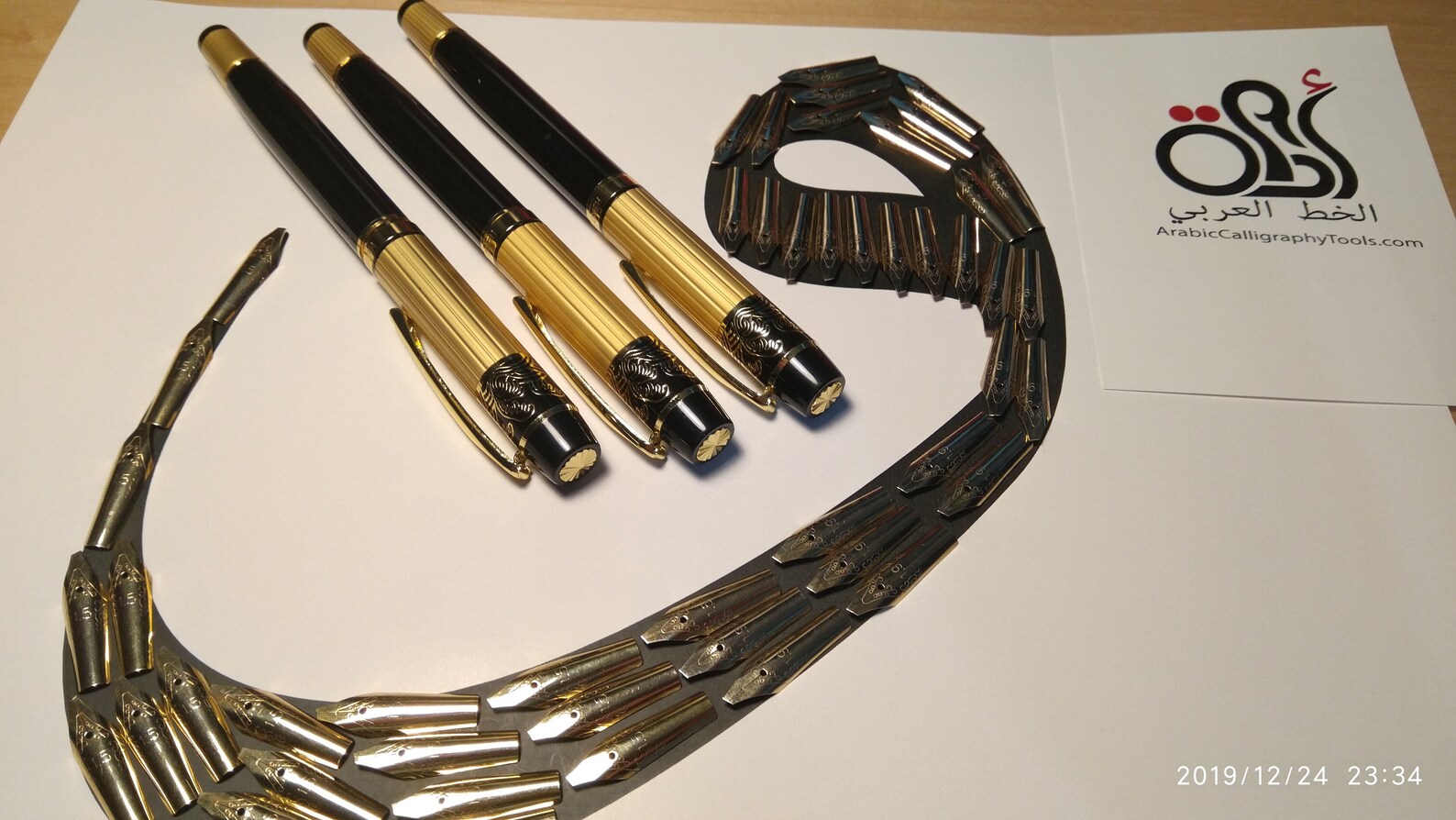 Jinhao Fountain Pen Qalam With Left Oblique Nib for Arabic, Farsi