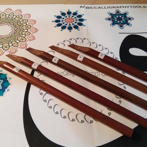 Arabic Calligraphy Reed Pen Qalam Kalam Bamboo-Handam Urdu Farsi (HANDAM 6-10mm)