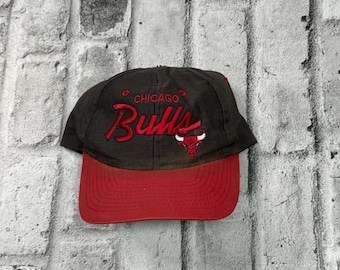 Chicago Bulls Vintage 90s Script Sports Specialties Snapback Hat