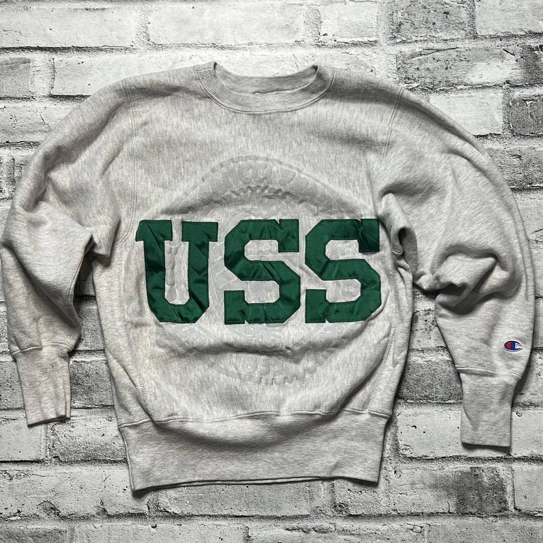 Vintage Champion Reverse Weave USS United States Ship Vintage Champion Reverse Weave USS United States Ship