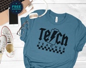 Technology Teacher Shirt, Retro Rock, Trendy Teachers T-Shirt, Back to School Shirt, STEM Teacher Tee