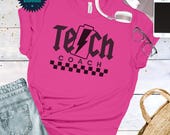 Technology Coach Shirt, Retro Rock, Trendy Teacher T-Shirt, Back to School Shirt, STEM Teacher Tee