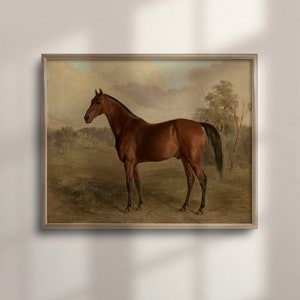 Vintage Horse Artwork, Farmhouse Decor, Equestrian Wall Art, Horse Sketch, Rustic Wall Decor, Horse Poster, Country Home Decor, C16-561