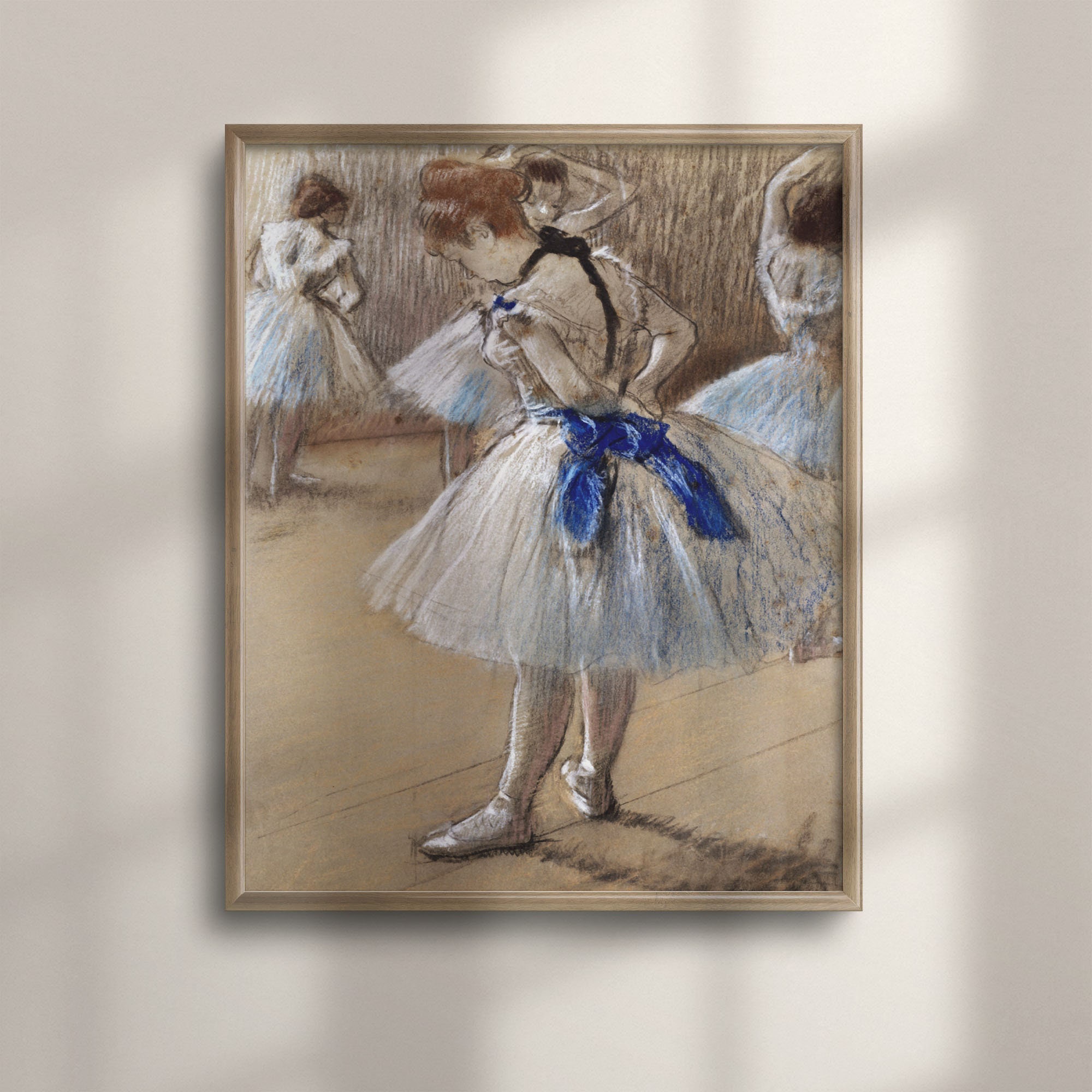  Edgar Degas,Two Dancers Resting Drawing,art Prints,Vintage Art, canvas Wall Art,famous Art Prints, Canvas Art Poster And Wall Art Picture  Print Modern Family Bedroom Decor Posters 16x16inch(40x40cm): Posters &  Prints