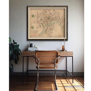 Old Map of Richmond Virginia 1876, AM38 - Etsy