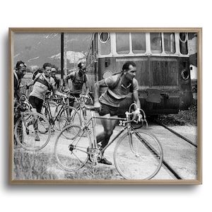 Impresión de fotografía del Tour de Francia - Cartel del Tour de Francia Cartel de ciclismo Arte de la pared de la bicicleta Impresión de ciclismo Casa de la idea del regalo de cumpleaños, C16-169