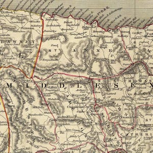 Antique Jamaica Map Print: 1851 Historic Wall Art image 7