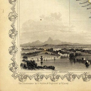 Antique Jamaica Map Print: 1851 Historic Wall Art image 9