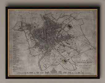 1500年代のイタリアの地図 古代旧世界地図作成 航海の探検